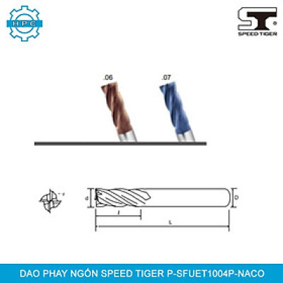 Dao phay vuông Speed Tiger P-SFUET1004P-nACo