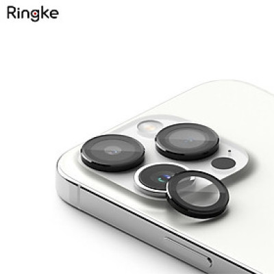 Dán camera dành cho iPhone 15 Pro Max/15 Pro/15 Plus/15 RINGKE Camera Lens Frame Glass - Hàng Chính Hãng