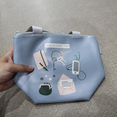 Túi Xách Silicon Moshi 092 - Mẫu 2 - Màu Xanh