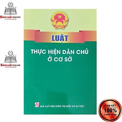 Sách - Luật thực hiện dân chủ ở cơ sở