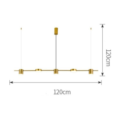 Đèn thả PIPOG kiểu dáng độc đáo trang trí nội thất hiện đại.