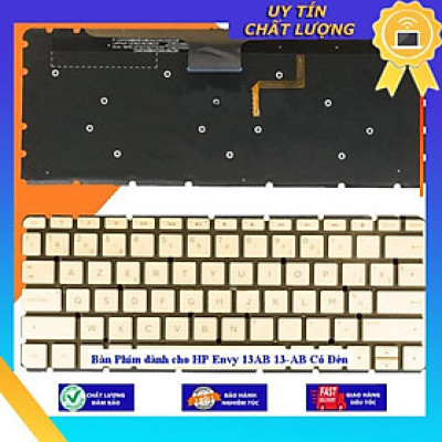 Bàn Phím dùng cho HP Envy 13AB 13-AB Có Đèn - MÀU BẠC - Hàng Nhập Khẩu New Seal