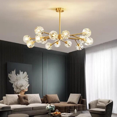 Đèn chùm 15 tay phale sang trọng, hiện đại