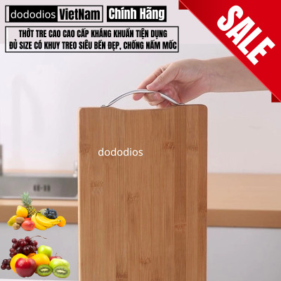 [LOẠI TUYỂN CHỌN XỊN] Thớt Tre Cao Cấp kích thước 30cmx20cm và 24cmx34cm dày 2cm An toàn vệ sinh - Chính hãng dododios