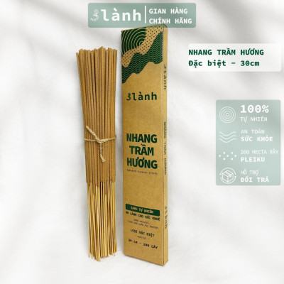 Nhang Trầm Hương Đặc Biệt 30-40cm, 100-400gr 3 Lành Sạch Tự Nhiên 100% Không Hóa Chất 7-12 Năm Trầm Thờ Cúng Dâng Hương Tôn Giáo Xông Nhà Tài Lộc