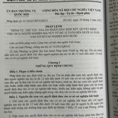 Sách Quy Định Chi Tiết Thi Hành Luật Phòng Chống Ma Tuý – Luật Xử Lý Vi Phạm Hành Chính về Cai Nghiện Ma Tuý - V2436A