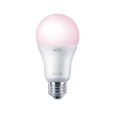 Bóng đèn thông minh WiZ Tunable White and Color RGB E27 8.5W A60 16 triệu màu Hàng Chính Hãng