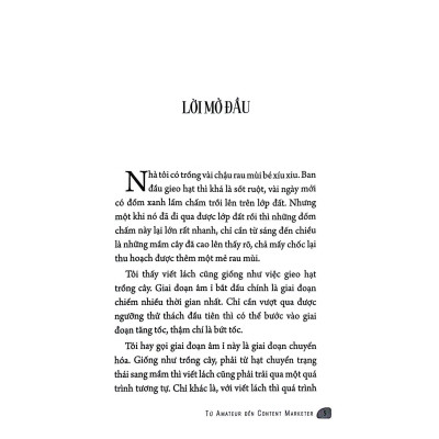 Sách - Từ Amateur Đến Content Marketer - NXB Phụ Nữ