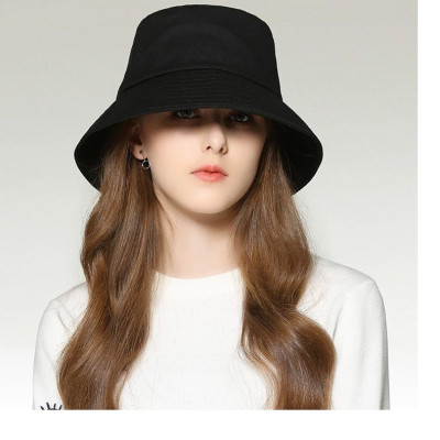 Mũ tai bèo ĐEN TRƠN- Unisex cả Nam và Nữ đội đều xinh