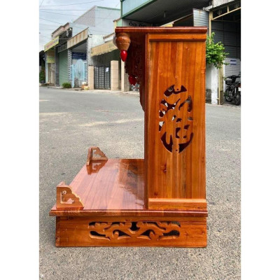 Bàn thờ thần tài ông địa 48 x 68cm - Đồ Gỗ Vinh