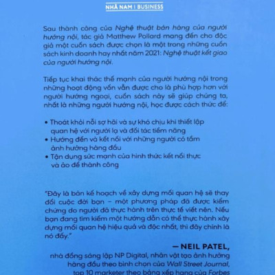 Sách - Nghệ thuật kết giao của người hướng nội (Nhã Nam HCM)