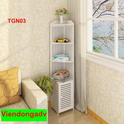 Tủ  góc nhà tắm có cánh TNG01 - Tủ lắp ráp đa năng