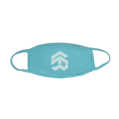 5THEWAY /solid/ Big Logo Mask in MARINE BLUE aka Khẩu Trang Xanh Dương