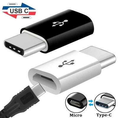 Đầu Chuyển Đổi Cổng Micro Usb Sang Type C - Hàng Nhập Khẩu