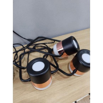 Đèn thả tối tân xoay các góc năng lượng 3 màu, đèn trang trí, đèn decor 