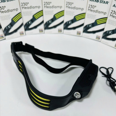 ĐÈN ĐỘI ĐẦU HỖ TRỢ CỨU TRỢ AKKO STAR AK503137 CẢM BIẾN LED- HÀNG CHÍNH HÃNG