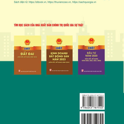 Luật Nhà ở năm 2023 (Song ngữ Việt - Anh) - The 2023 Housing Law (Vietnamese - English)