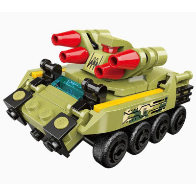 Đồ chơi - QMAN - 41108 Bộ đồ chơi xếp hình mô hình siêu nhân chiến đấu hợp thể - lẻ ngẫu nhiên