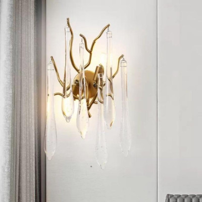 Đèn chuẩn số 1Đèn tường Ca Sỹ Pha Lê cao cấp, đèn dán tường phale, đèn trang trí, đèn decor DT1128 DT