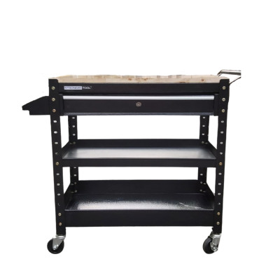 Tủ đồ nghề 1 ngăn kéo có mặt bàn gỗ Stronger Tool