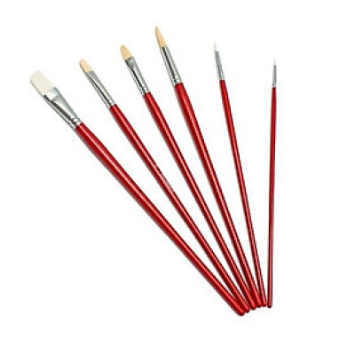 Bộ 6 Cây Cọ Vẽ CM-06BRS-O