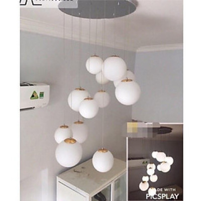 Đèn thả tròn , đèn trang trí, đèn thả trần