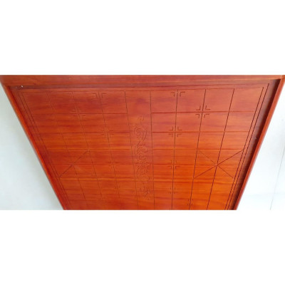 Bàn cờ tướng có ngăn kéo cuốn thư đẹp