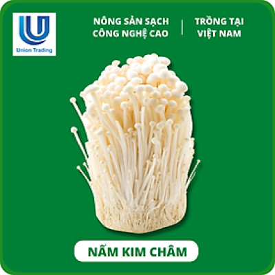 Nấm Kim Châm Việt Nam 200g - Ngọt Thanh, Ngon Miệng - Trồng Tại Nhà Máy Công Nghệ Cao Bắc Âu, Đak Lak