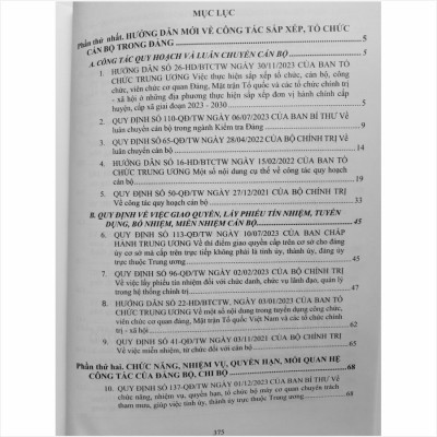 Cẩm Nang Công Tác Đảng – Quy Định Nhiệm Vụ, Mối Quan Hệ Công Tác Của Đảng Bộ, Chi Bộ Cơ Sở - V2401D