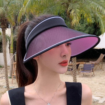 Mũ rộng vành chống nắng chống uv nửa đầu cao cấp, nón nửa đầu nữ
