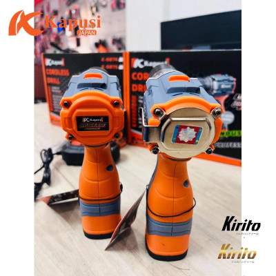 Máy Khoan Pin KAPUSI 16.8V – Đầu Kẹp Autolock 10mm/13mm – Khoan Búa, Bắt Vít
