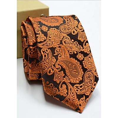 Cà Vạt Nam Titishop CVN082 (145 x 6 cm) - Cam