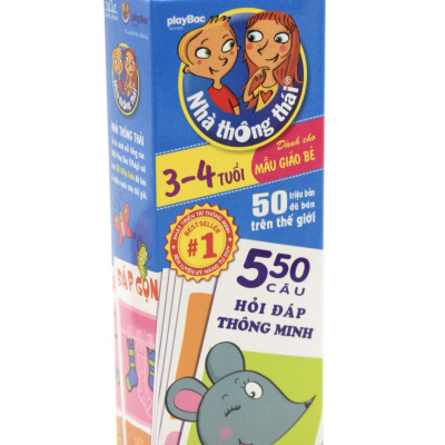 Sách - Nhà Thông Thái 3-4 tuổi - Dành Cho Mẫu Giáo Bé (Tái Bản 2024)