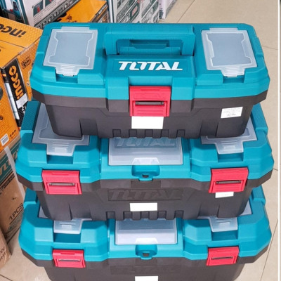 BỘ 3 HỘP NHỰA ĐỰNG CÔNG CỤ KHÓA NHỰA TOTAL TPBXK0031 - HÀNG CHÍNH HÃNG