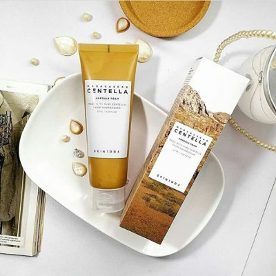 Bộ 3 Sản Phẩm Dưỡng Da Skin1004 Madagascar Centella bao gồm  Sữa rửa mặt 125ml + Toner 210ml + Serum 55ml