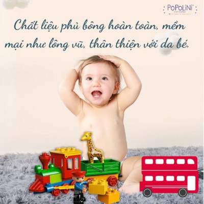  Combo 6 bịch tã quần POPOLINI size XXL 40 miếng dành cho bé 