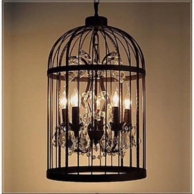 Đèn thả lồng chim,đèn trang trí DT