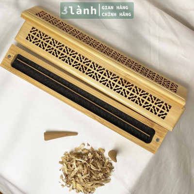 Khay Đốt Hộp Đốt Nhang Trầm Hương Không Tăm Cao Cấp 3 Lành Họa Tiết Lạ Mắt Có Miếng Lót Chống Cháy Trang Trí Nhà Cửa Yoga Thiền Định Thư Giãn