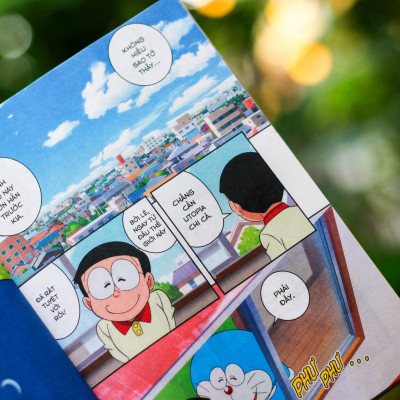 Truyện tranh Doraemon Movie Story Màu - Nobita Và Vùng Đất Lý Tưởng Trên Bầu Trời (Chang Book)