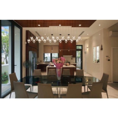 Đèn phale thả cánh hoa fi 600mm,25 cánh hoa. rất có thể lắp theo yêu cầu DT