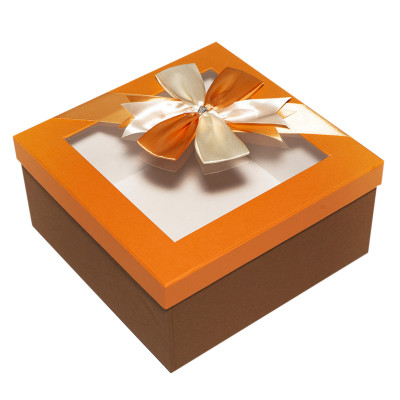 Hộp Quà Vuông Kiếng V050 - 22x22x11 cm -PHƯỢNG HOÀNG