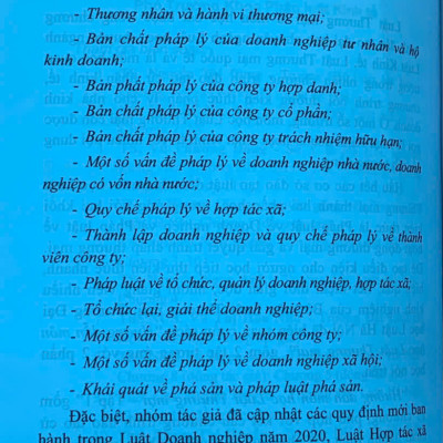 Hướng Dẫn Môn Học Luật Thương Mại (tập 1 và 2)
