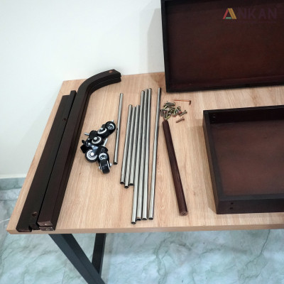 Xe Đẩy Thức Ăn Nước Uống Trong Nhà Hàng Và Các Khu Resort Tiêu Chuẩn Xuất Khẩu Châu Âu, Hàng Chính Hãng