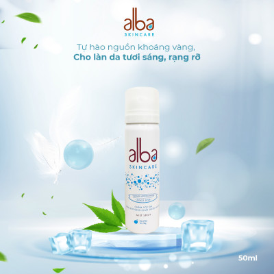 Xịt Khoáng ALBA SKINCARE Chống Lão Hóa Và Dưỡng Ẩm Cho Da 50ML