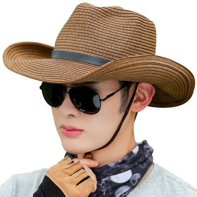 Nón cao bồi nam Mũ cao bồi nữ đi biển rộng vành chống nắng UV  thoáng mát gấp gọn Panama thời trang Korea dona22032001