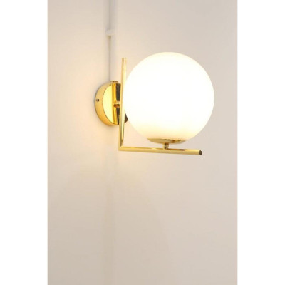 COMBO ĐÈN TƯỜNG QUẢ CẦU KHUNG VÀNG CAO CẤP TP145 THINHPHAT