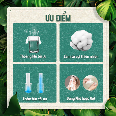 Khăn vải khô đa năng Lamy EcoWipes gói 60 tờ không mùi không cồn không chất tẩy trắng