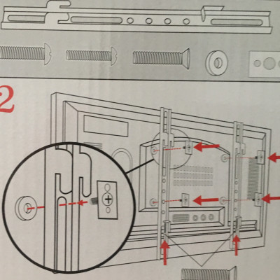 Khung treo tivi mâm áp tường 37 - 65 inch M65T - Hàng chính hãng