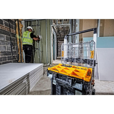 THÙNG ĐỒ NGHỀ T-STAK (440X 337X119)MM DEWALT DWST82968-1 - HÀNG CHÍNH HÃNG