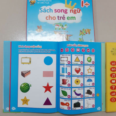 Sách nói điện tử song ngữ Anh - Việt cho trẻ em